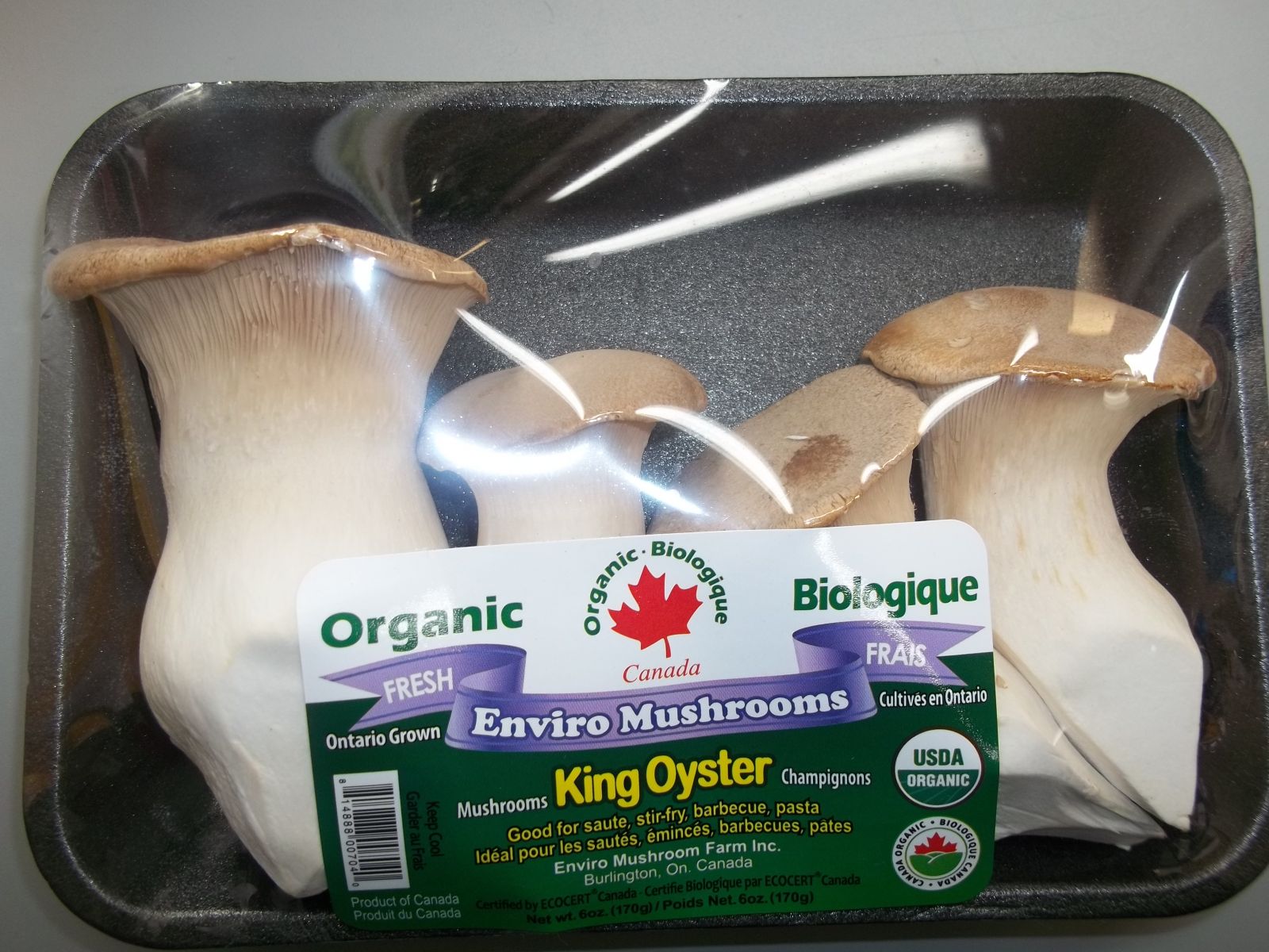 King Oyster Mushrooms From Whole Foods