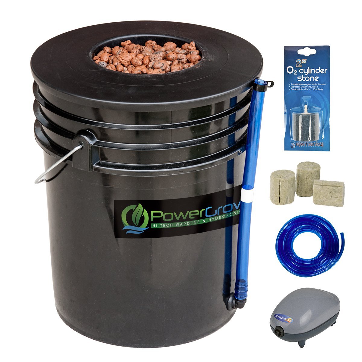 Deep Water Culture Hydroponic Bucket Kit