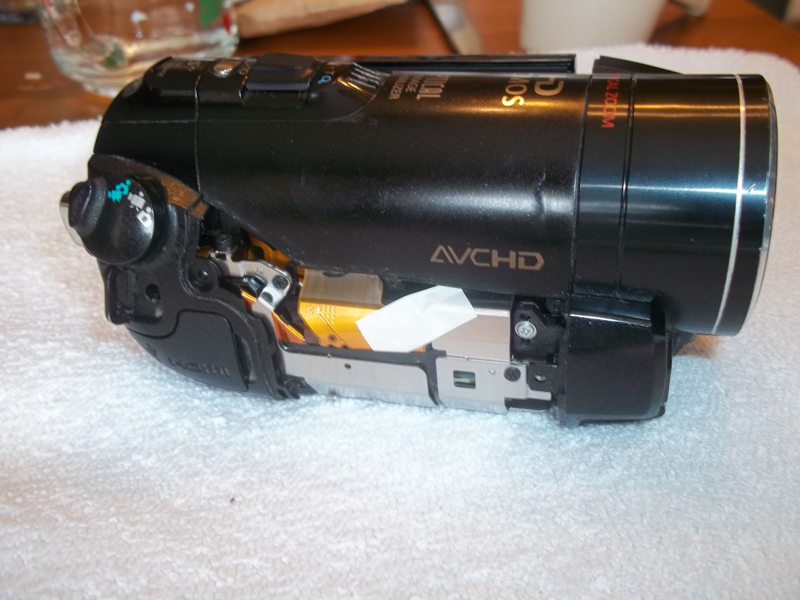 Canon Vixia Repair remove cover 2
